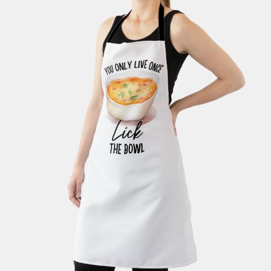 YOLO, Lick the Bowl  Schort (Insitu)