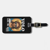 YOLO LOL JK BRB Jezus Grappig Pasen Bagagelabel (Voorkant horizontaal)