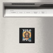 YOLO LOL JK BRB Jezus Grappig Pasen Magneet (Insitu (Vaatwasser))