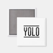 YOLO MAGNEET (Voorkant / Achterkant)
