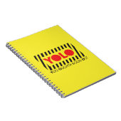 YOLO met rode waarschuwing Notitieboek (Rechterzijde)