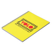 YOLO met rode waarschuwing Notitieboek (Linkerzijde)