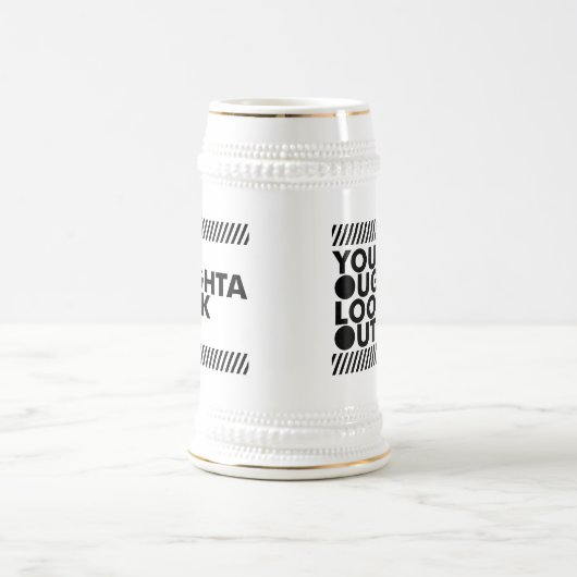 YOLO met voorzichtigheid Bierpul (Center)