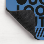 YOLO met voorzichtigheid Muismat (Hoek)