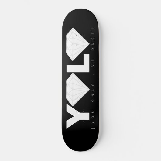 YOLO PERSOONLIJK SKATEBOARD (Voorkant)