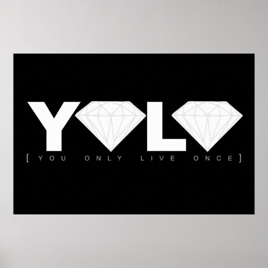 YOLO POSTER (Voorkant)