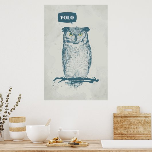 YOLO POSTER (Keuken)