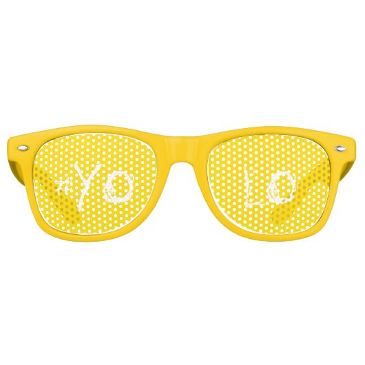 #YOLO RETRO ZONNEBRIL (Voorkant)
