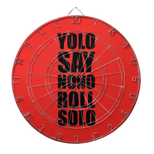 YOLO Roll Solo Dartbord (Voorkant)