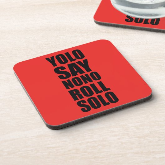 YOLO Roll Solo Drankjes Onderzetter (Linkerzijde)