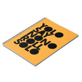 YOLO Roll Solo gevuld Notitieboek (Linkerzijde)