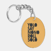 YOLO Roll Solo gevuld Sleutelhanger (Voorkant Links)