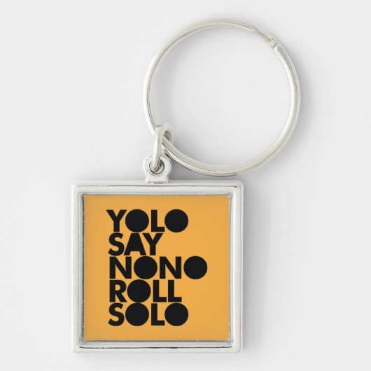 YOLO Roll Solo gevuld Sleutelhanger (Voorkant)