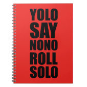 YOLO Roll Solo Notitieboek (Voorkant)
