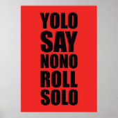 YOLO Roll Solo Poster (Voorkant)