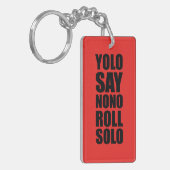 YOLO Roll Solo Sleutelhanger (Voorkant Links)