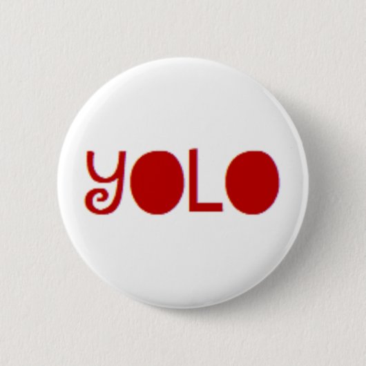 yolo ronde button 5,7 cm (Voorkant)
