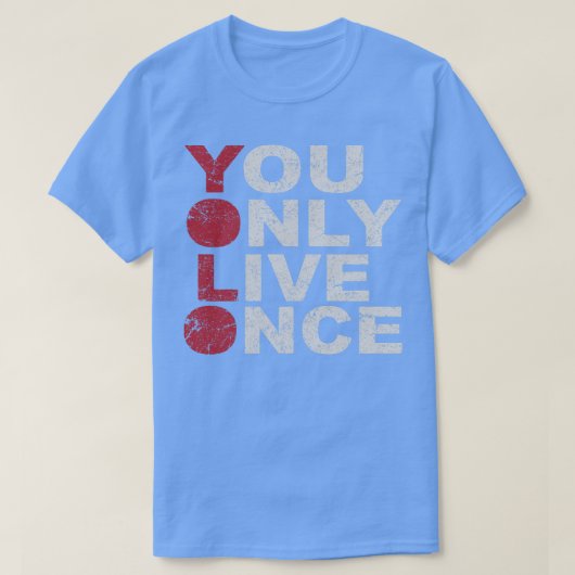 YOLO T-SHIRT (Design voorkant)
