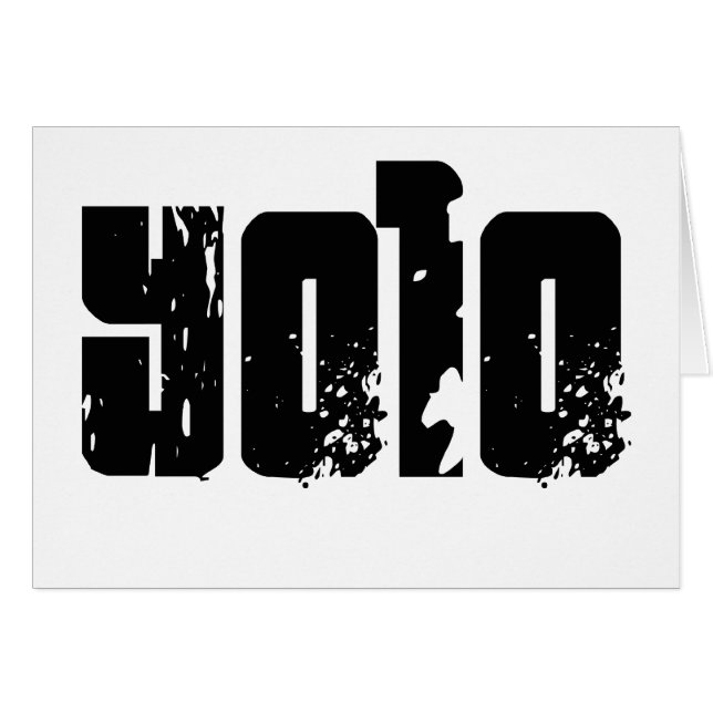 Yolo — T-Shirt (Voorkant Horizontaal)