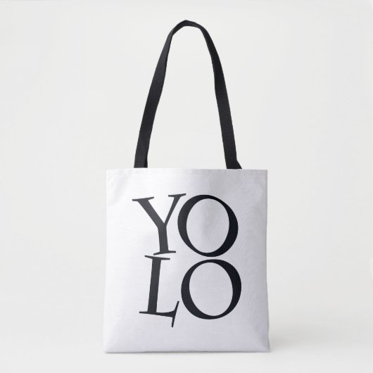 YOLO TOTE BAG (Voorkant)