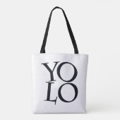 YOLO TOTE BAG (Achterkant)