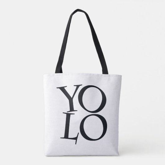 YOLO TOTE BAG (Achterkant)