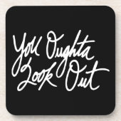 YOLO van Liefde Drankjes Onderzetter (Voorkant)