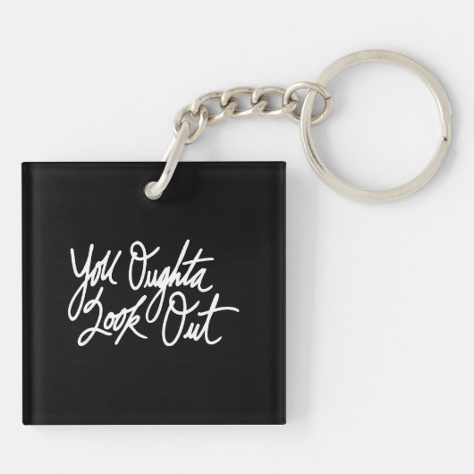 YOLO van Liefde Sleutelhanger (Achterkant)