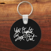 YOLO van Liefde Sleutelhanger (Voorkant)