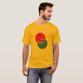 Yolo Yoyo Rolo venn-diagram T-shirt (Voorkant volledig)