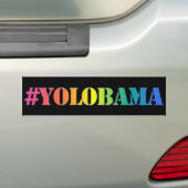 #YOLOBAMA Bumpersticker (Op auto)