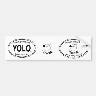 Yololli decals! bumpersticker