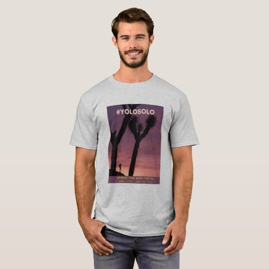 #YOLOSOLO Joshua Tree T-shirt (Voorkant volledig)