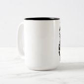 YOLT - You Only Live Twice Tweekleurige Koffiemok (Voorkant links)