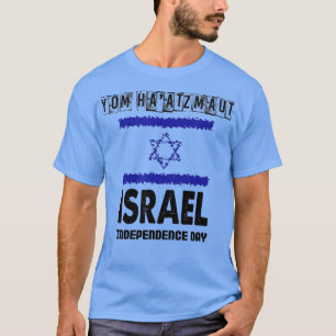 Yom Ha'atzmaut de Onafhankelijkheidsdag van Israël T-shirt
