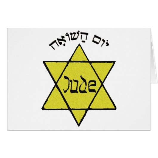 Yom Hashoah (Voorkant Horizontaal)