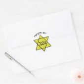 Yom Hashoah Ronde Sticker (Envelop)