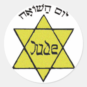 Yom Hashoah Ronde Sticker
