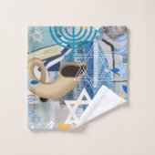 Yom Kippur Bad Handdoek (Wasdoekje)