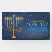 Yom Kippur Banner (Horizontaal)