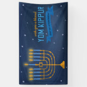 Yom Kippur Banner (Verticaal)