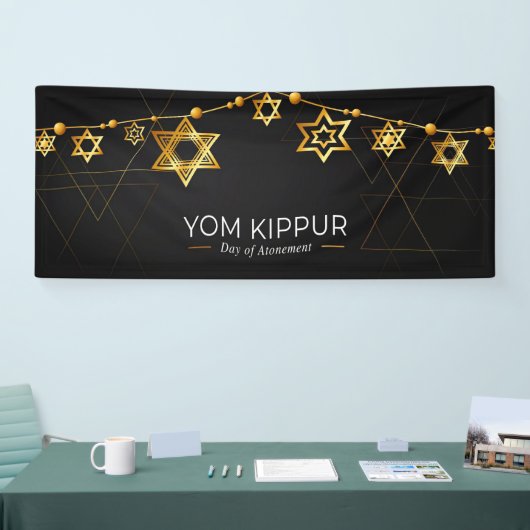 Yom Kippur Banner (Beurs)