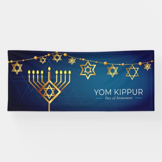 Yom Kippur Banner (Horizontaal)