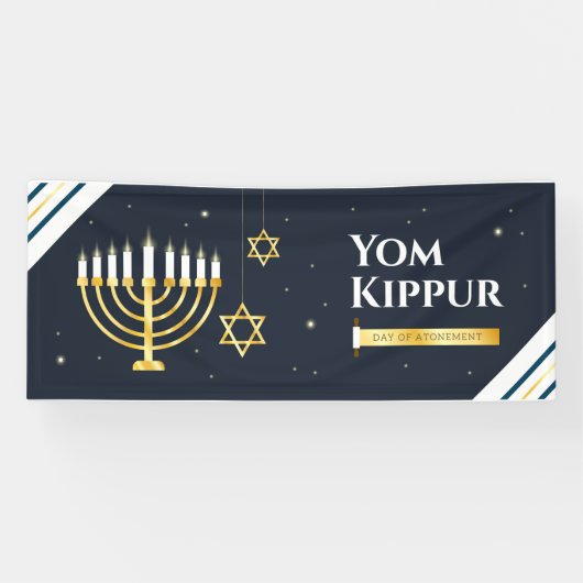 Yom Kippur Banner (Horizontaal)