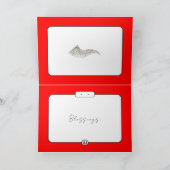 Yom Kippur Blessings Kaart (Binnen)