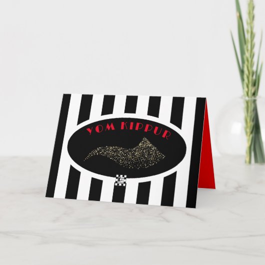 Yom Kippur Blessings Kaart (Voorkant)