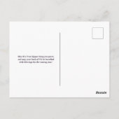 Yom Kippur Briefkaart (Achterkant)