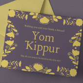 Yom Kippur Briefkaart