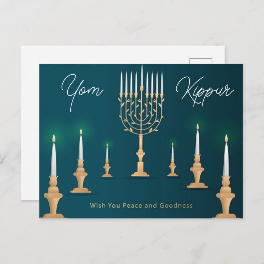 Yom Kippur Briefkaart (Voorkant / Achterkant)