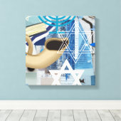 Yom Kippur Canvas Afdruk (Insitu (Houten vloer))